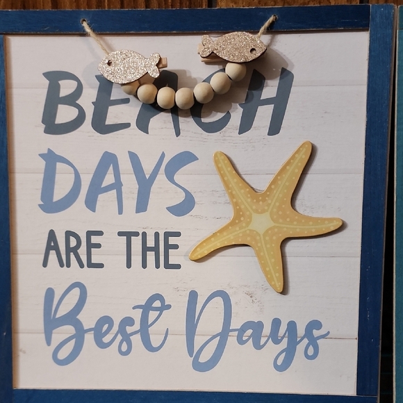 Beach Themed Wall Art Set - Picture 2 of 4